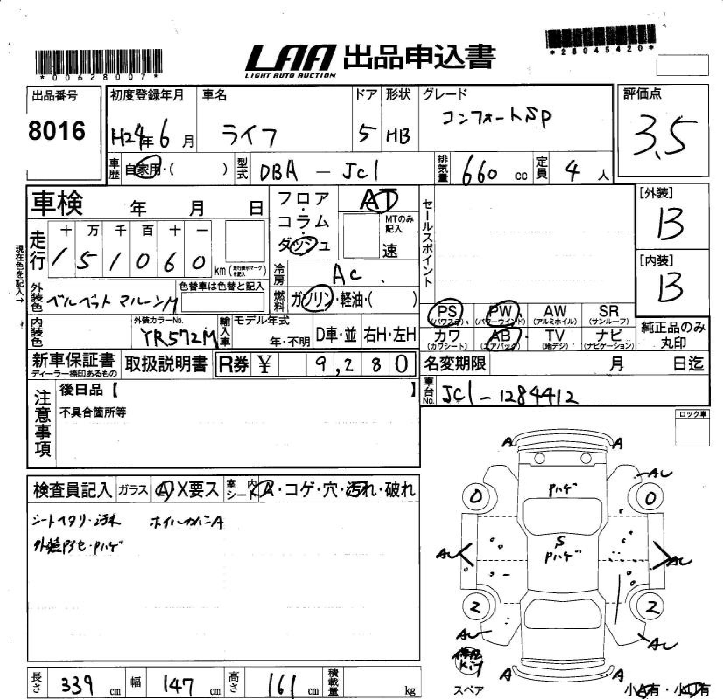 HONDA LIFE