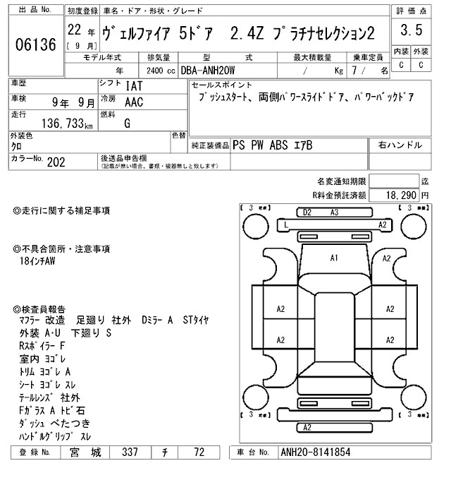 TOYOTA VELLFIRE