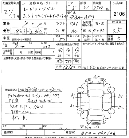 SUBARU LEGACY