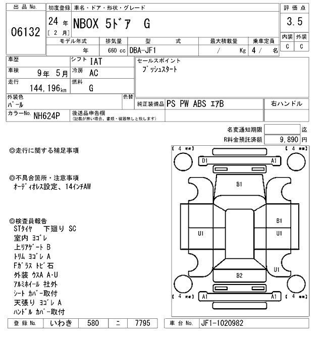 HONDA N-BOX+