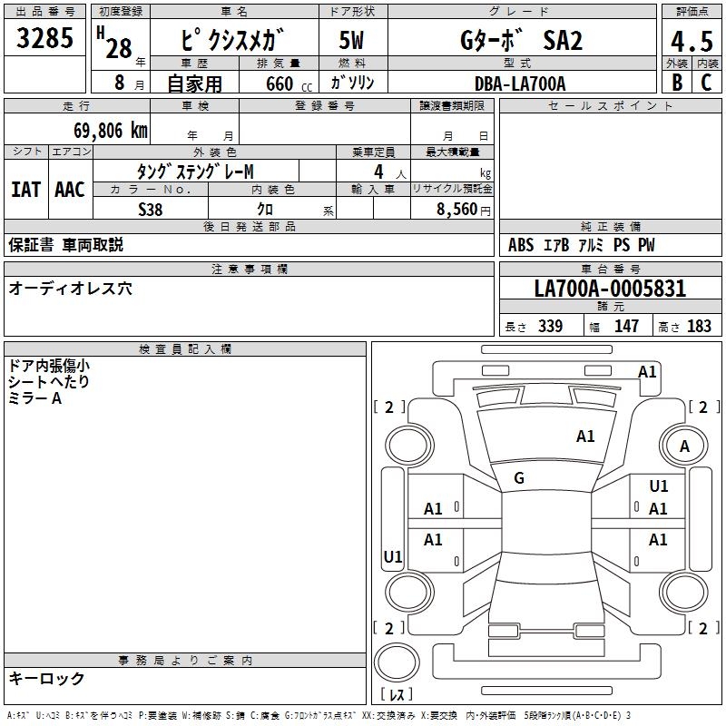 TOYOTA PIXIS MEGA