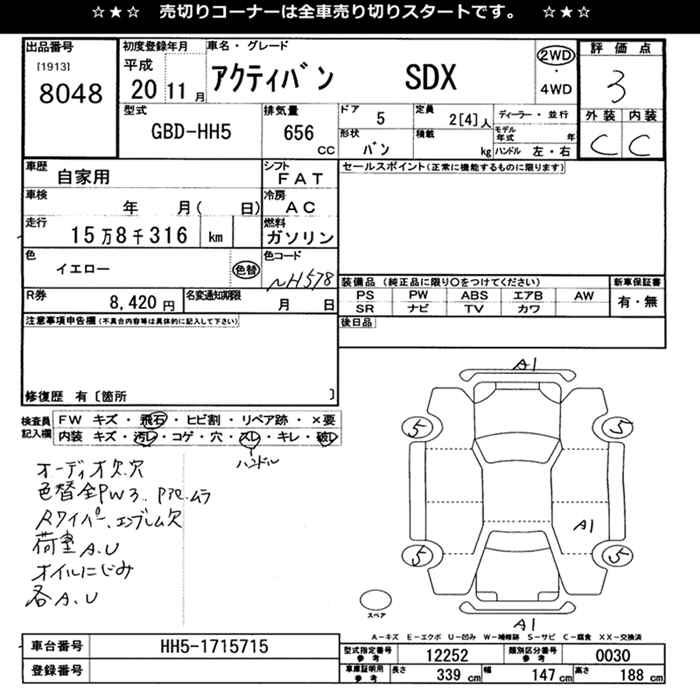 HONDA ACTY