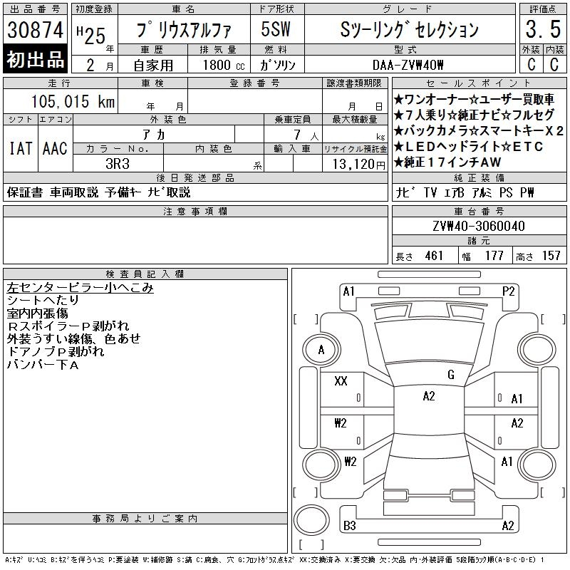TOYOTA PRIUS ALPHA