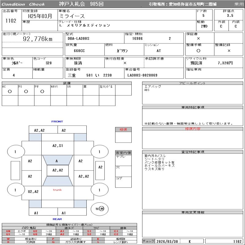 DAIHATSU MIRA E:S