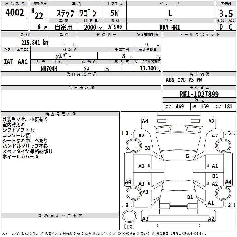 HONDA STEPWGN