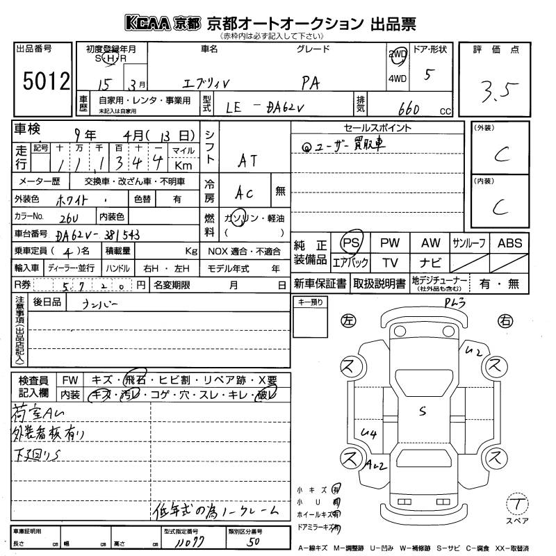 SUZUKI EVERY