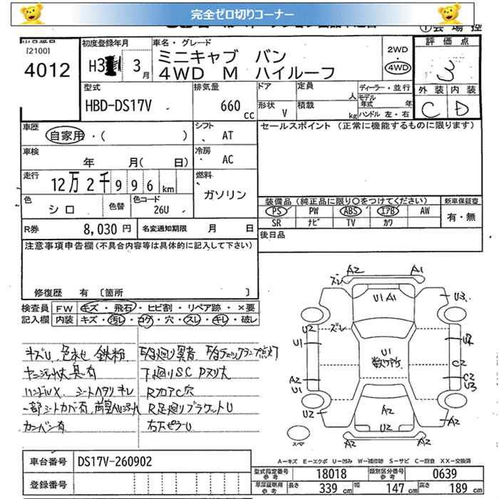 MITSUBISHI MINICAB