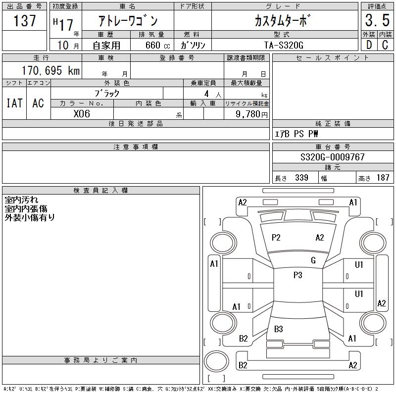 DAIHATSU ATRAI