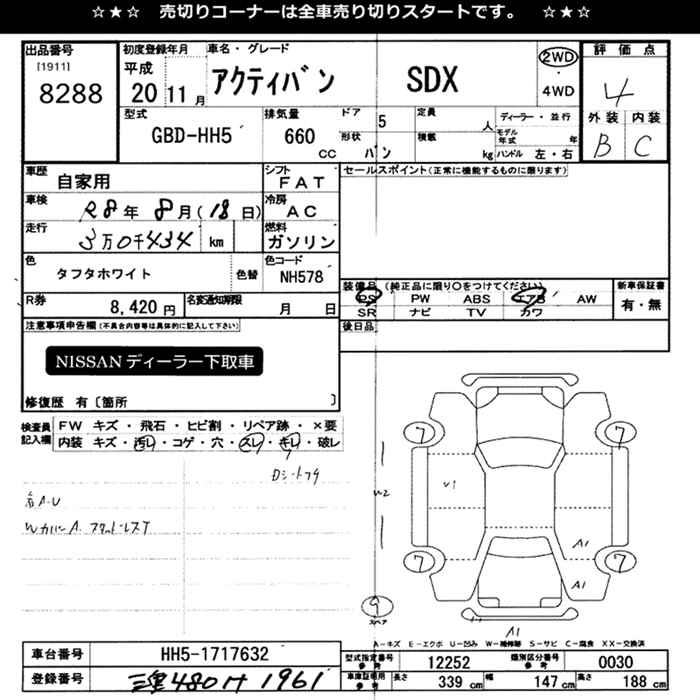 HONDA ACTY