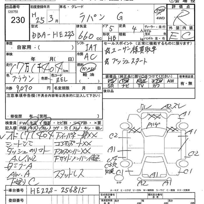 SUZUKI ALTO LAPIN
