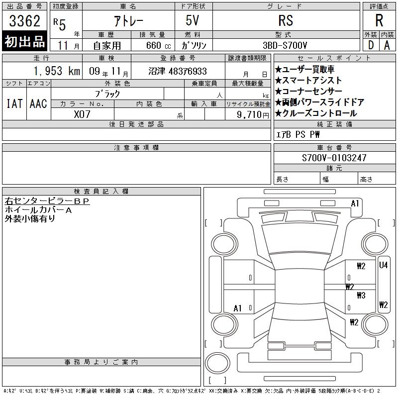 DAIHATSU ATRAI