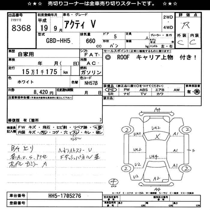 HONDA ACTY