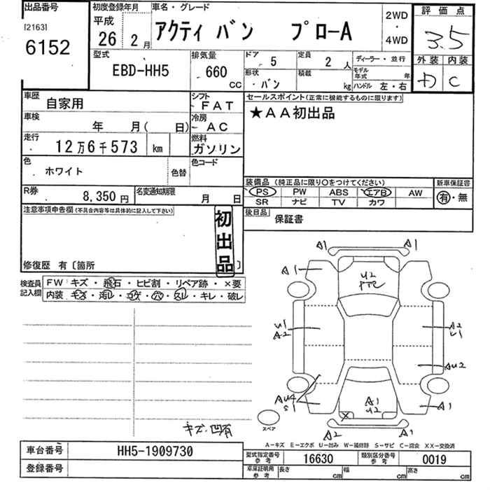 HONDA ACTY