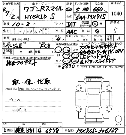 SUZUKI WAGON R SMILE