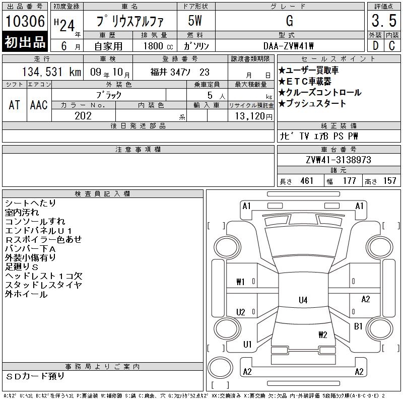 TOYOTA PRIUS ALPHA
