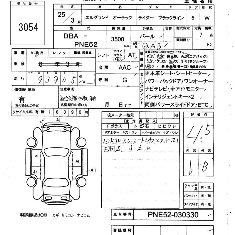 NISSAN ELGRAND