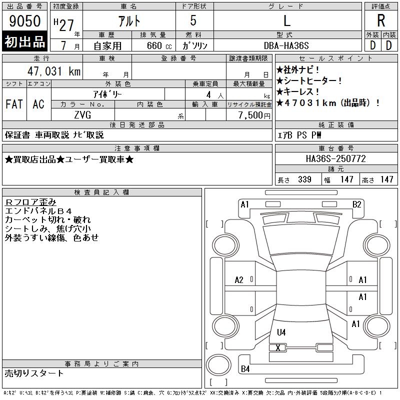 SUZUKI ALTO