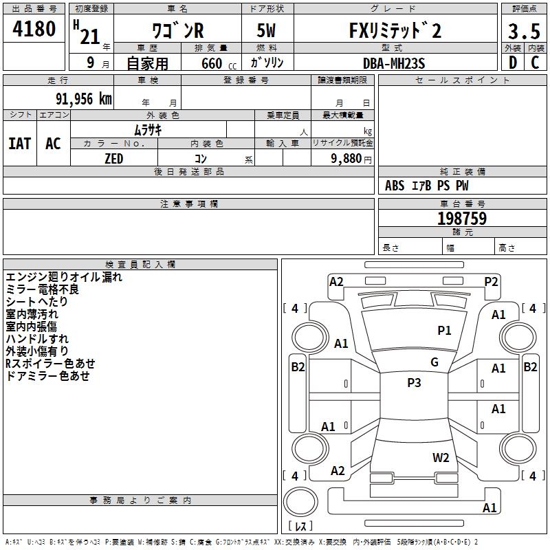 SUZUKI WAGON R
