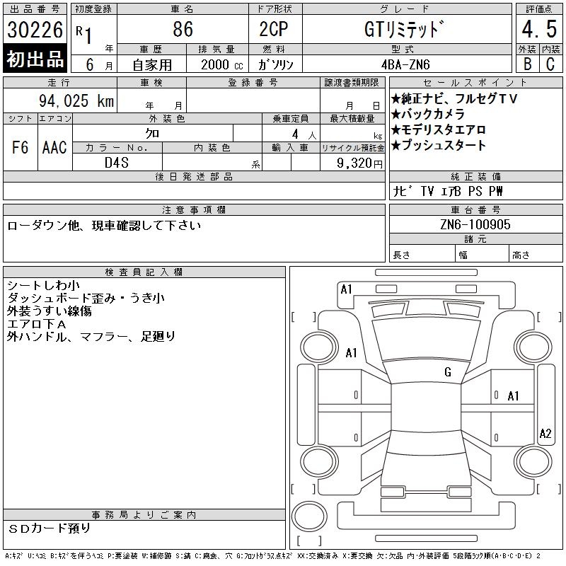 TOYOTA GT 86