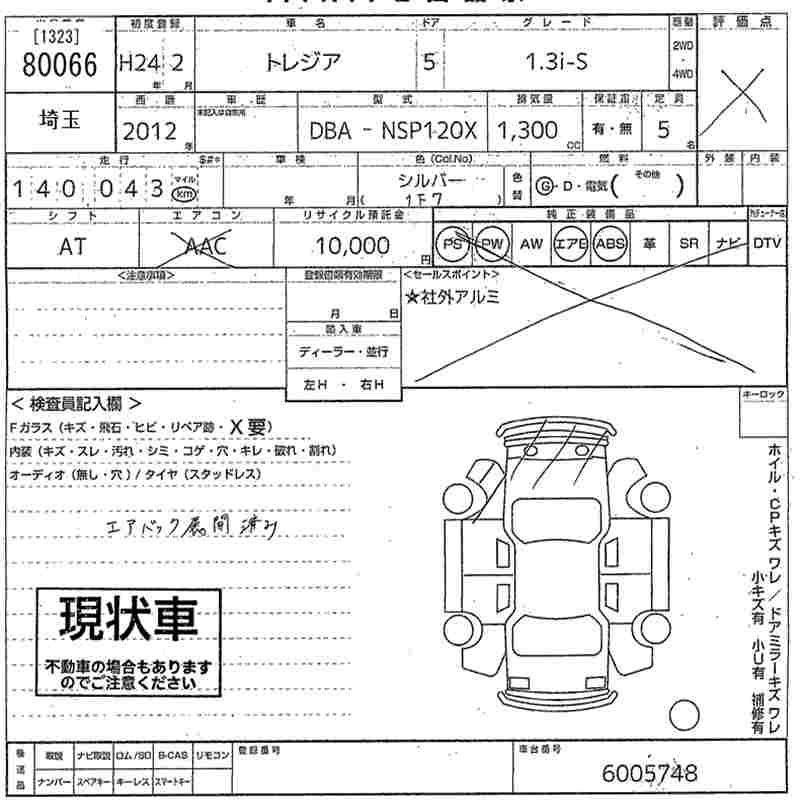 SUBARU TREZIA