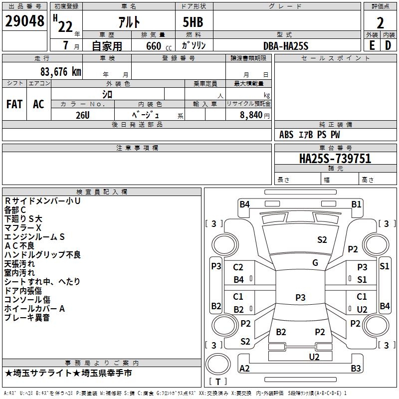 SUZUKI ALTO