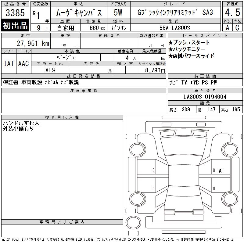 DAIHATSU MOVE CANBUS
