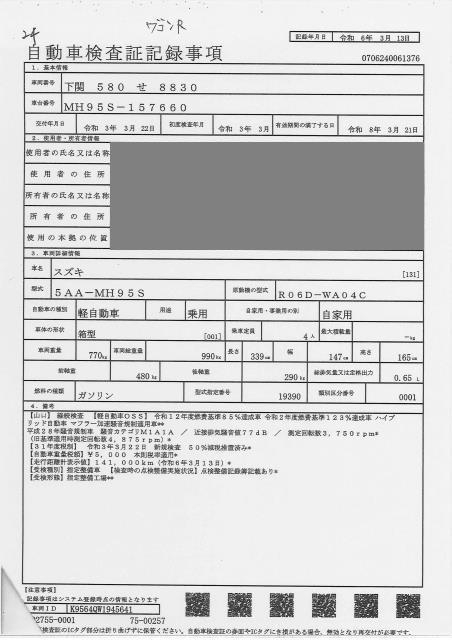 SUZUKI WAGON R