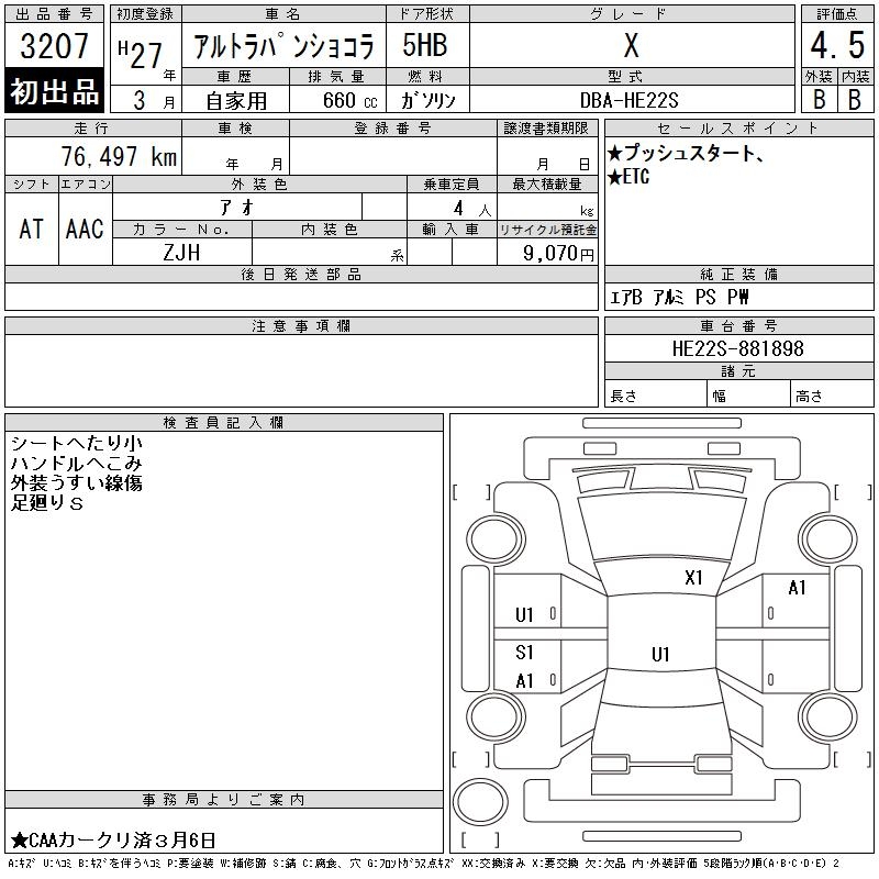 SUZUKI ALTO LAPIN