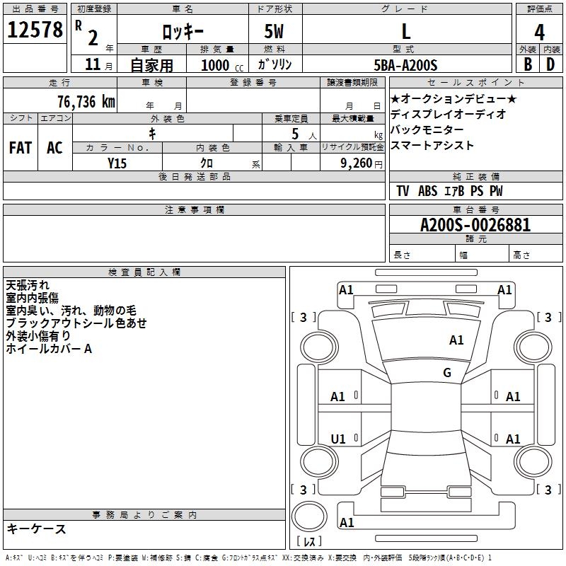 DAIHATSU ROCKY