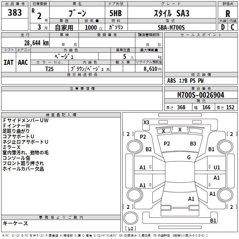 DAIHATSU BOON
