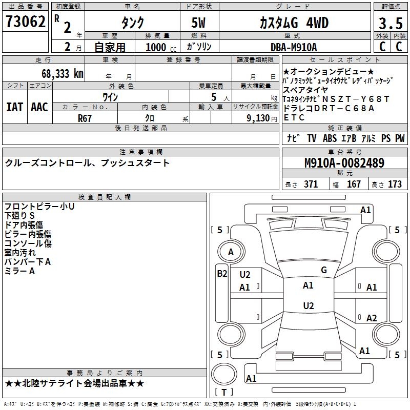 TOYOTA TANK