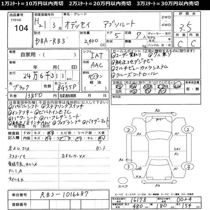 HONDA ODYSSEY
