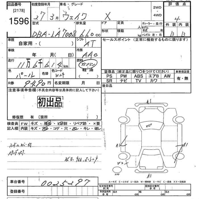 DAIHATSU WAKE
