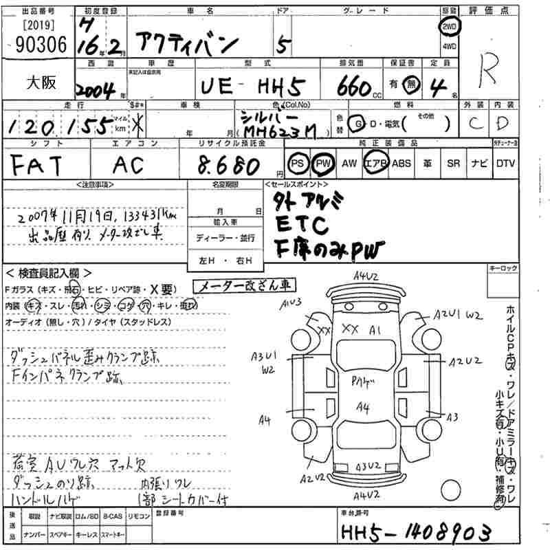 HONDA ACTY