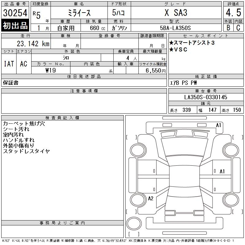 DAIHATSU MIRA E:S