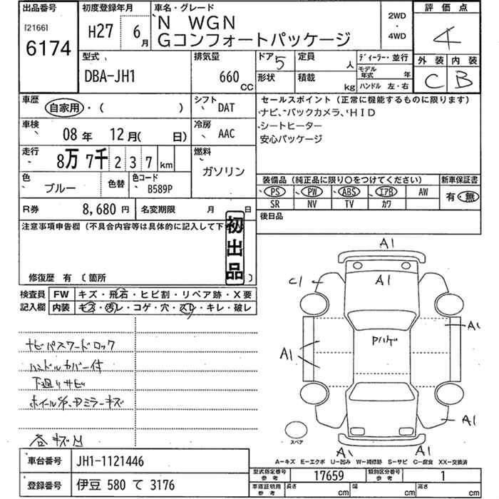 HONDA N-WGN