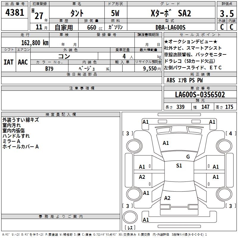 DAIHATSU TANTO