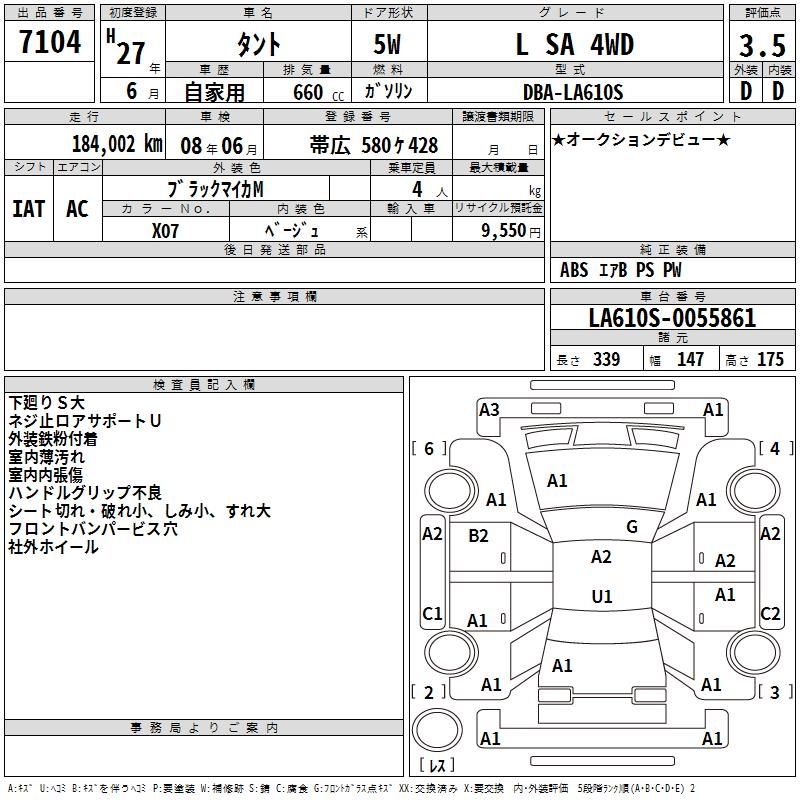DAIHATSU TANTO