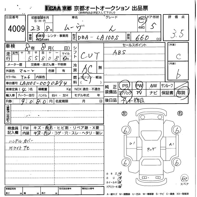 DAIHATSU MOVE