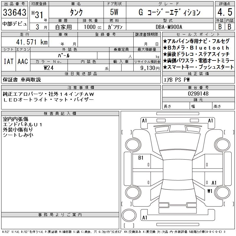 TOYOTA TANK
