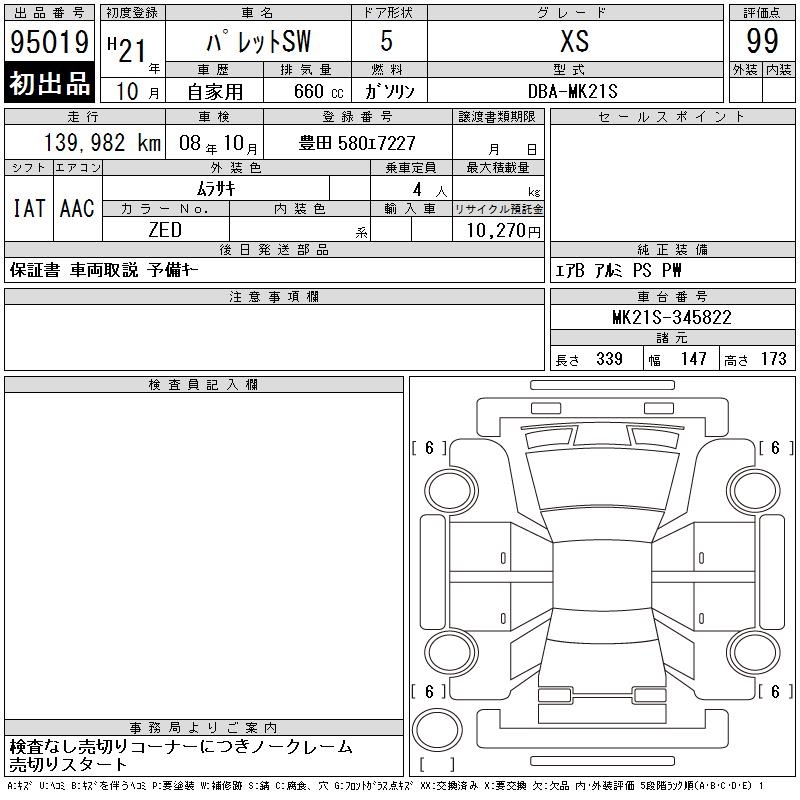 SUZUKI PALETTE