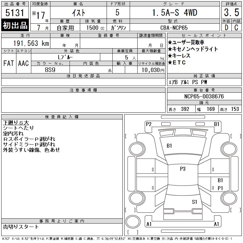 TOYOTA IST