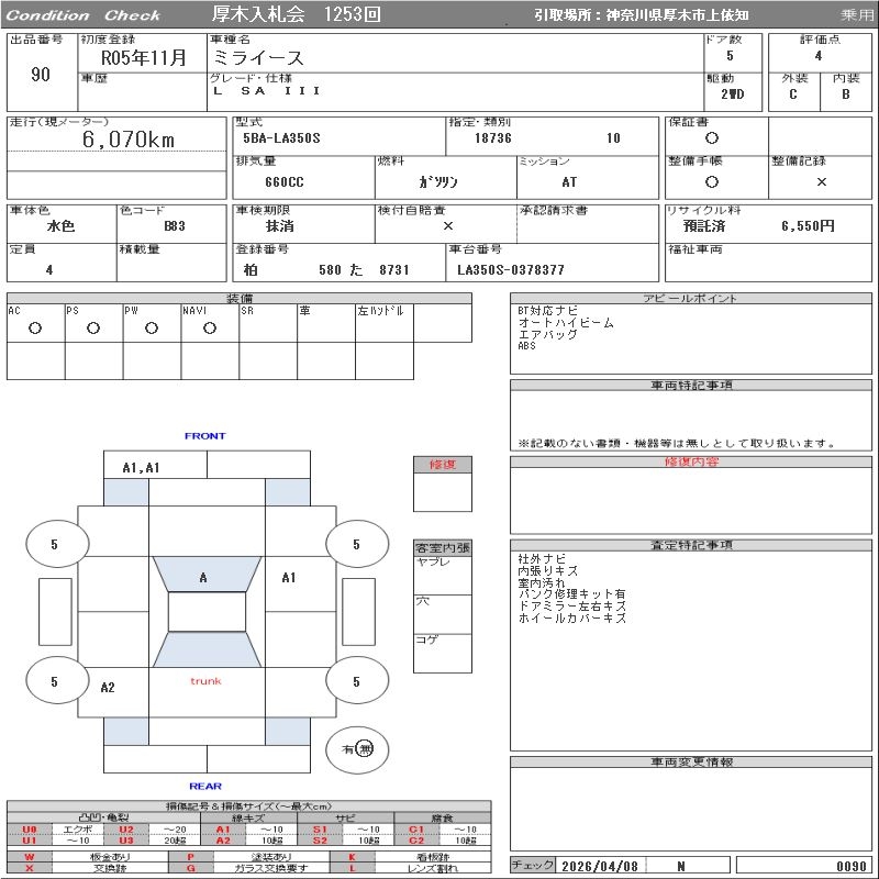 DAIHATSU MIRA E:S