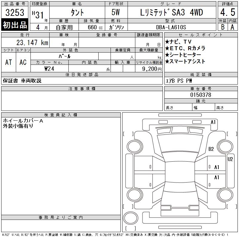 DAIHATSU TANTO