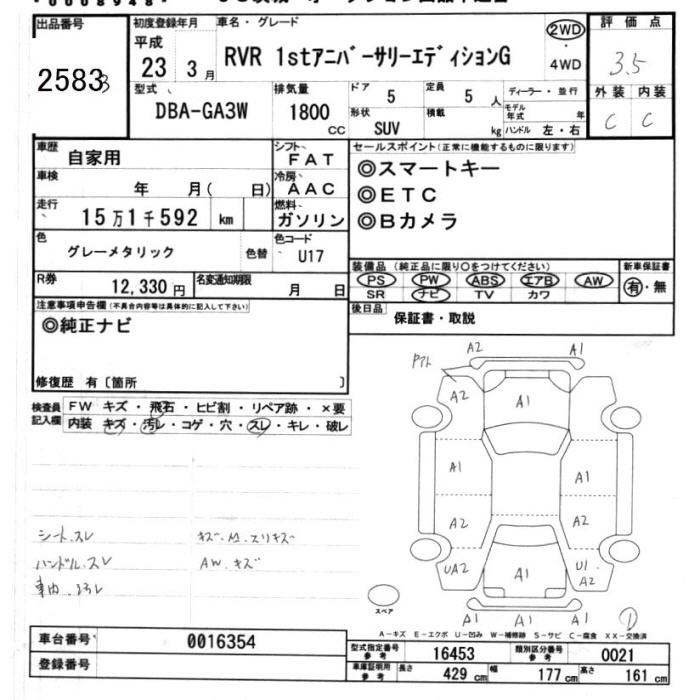 MITSUBISHI RVR