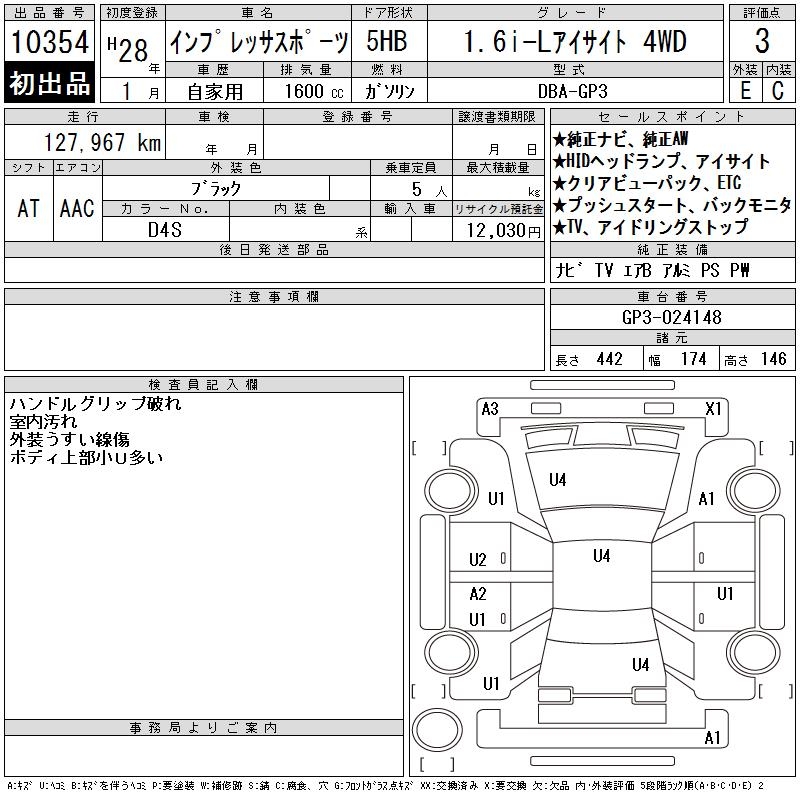 SUBARU IMPREZA