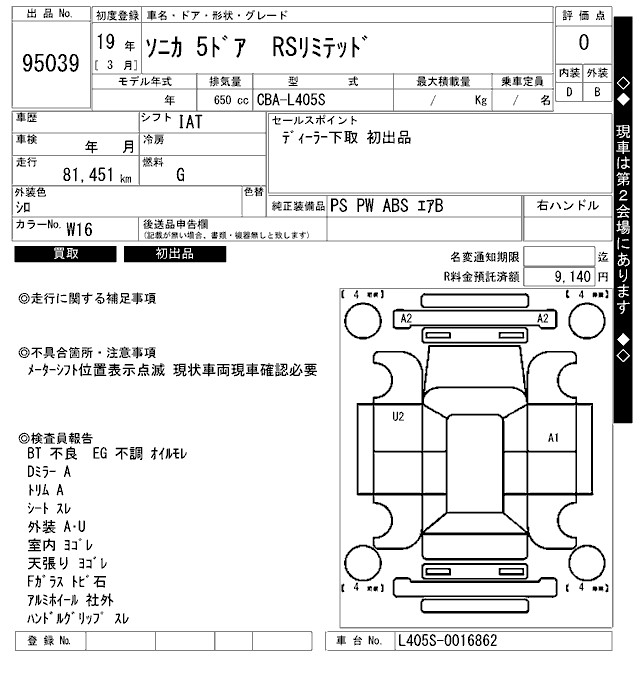DAIHATSU SONICA