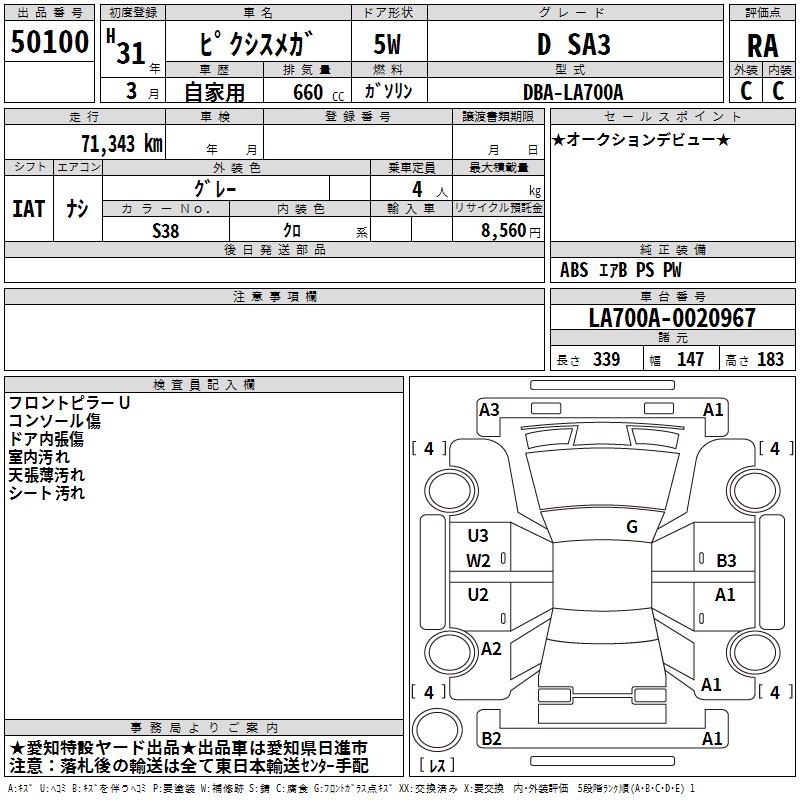 TOYOTA PIXIS MEGA