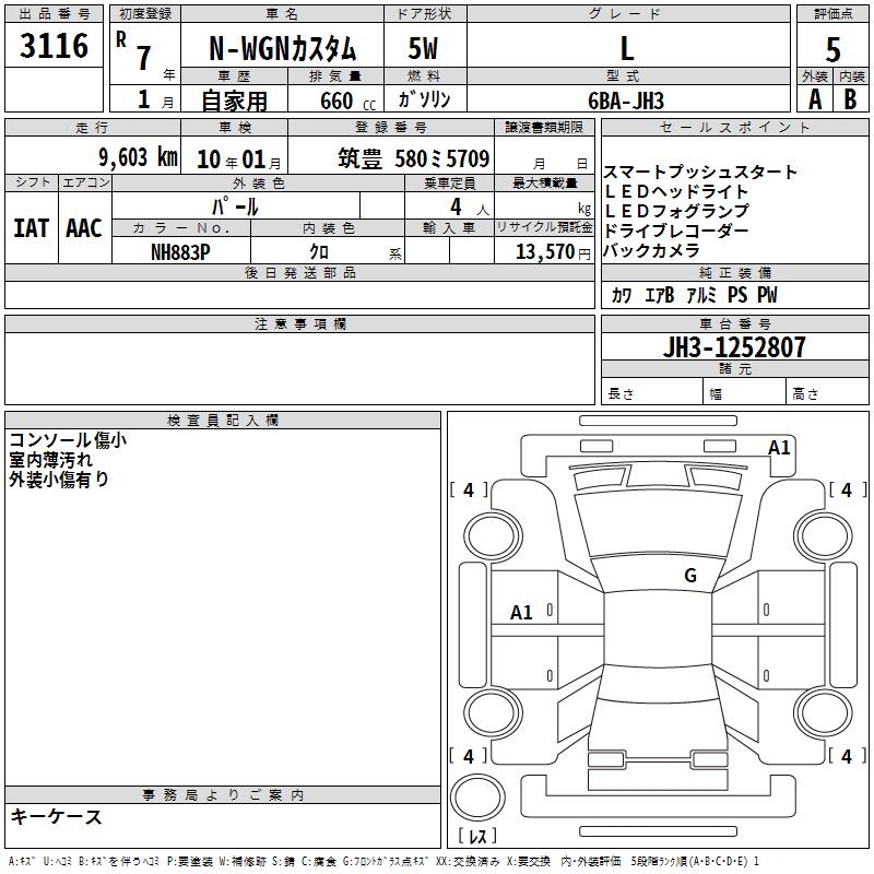 HONDA N-WGN