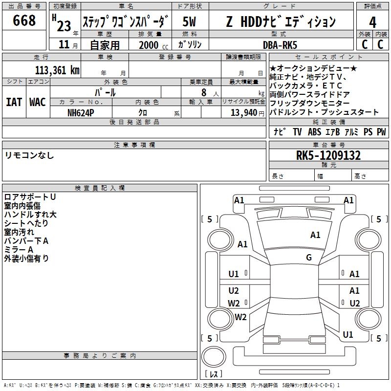 HONDA STEPWGN